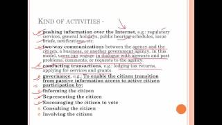 E government E governance Information Technology Paper 1 [upl. by Shandra]