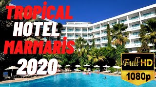 Tropical Hotel Marmaris 4 Turkey holiday Beach [upl. by Viola]