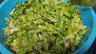 Stir Fry Romaine Lettuce Vlogmas Day 6 [upl. by Obocaj]