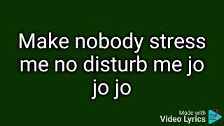 Joeboy AlcoholNew Official lyrics video [upl. by Garcia729]