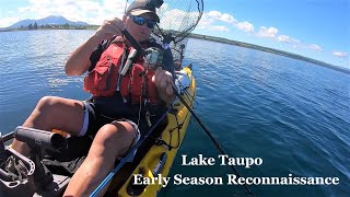 LAKE TAUPO Early Season Reconnaissance [upl. by Leirvag]