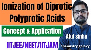 Ionization of diprotic and Polyprotic Acids IITJEE and NEET ionic equilibriumtricks [upl. by Syned567]