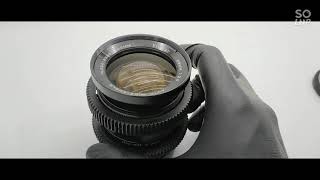 Vivitar 28 mm f25 for Sony E mount Cine mod [upl. by Silin]