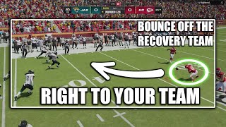 How to recover onside kicks 100 of the time in madden 24 [upl. by Gibeon]