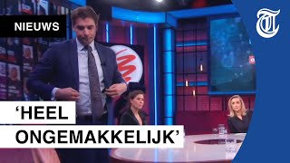 ‘Baudet scoort punten met weglopen bij Jinek’ [upl. by Steere]