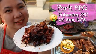 BARBEQUE Recipe pang Negosyo with Costing  Pork BBQ Marinade  Sauce [upl. by Tanhya]