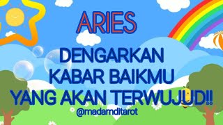 ♈ARIES🥰DENGARKAN KABAR BAIKMU YANG AKAN TERWUJUD‼️generalreading tarot timeless madamditarot [upl. by Ellesig850]