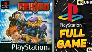 Gekido Urban Fighters  PS1  4K60ᶠᵖˢ UHD🔴  Gameplay Walkthrough Longplay Full Movie Game [upl. by Rundgren452]