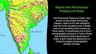 Hill ranges of peninsular plateau  Indian Geography  UPSC [upl. by Acnairb]