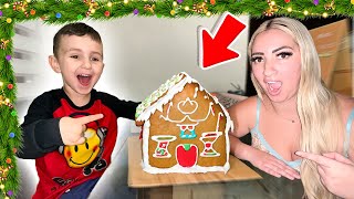 EXTREME GINGERBREAD HOUSE CHALLENGE [upl. by Balthasar]