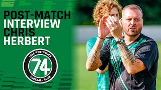 Chris Herberts thoughts following our 41 victory over Northwich Victoria [upl. by Shere355]