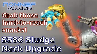 Transformers SS86 Sludge Neck  Nonnef Upgrade Kit Instructions [upl. by Eillod127]