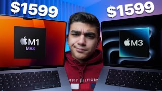 M3 MacBook Pro vs M1 Max MacBook Pro WaitThey Cost the Same [upl. by Bertasi]