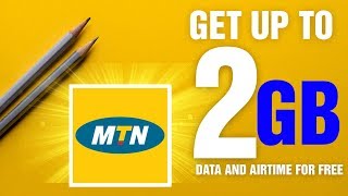 Get Up To 2GB and 20 Cedis AIRTIME FOR FREE  MTN GHANA Loyalty Rewards [upl. by Ahsiya]