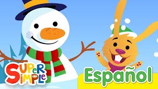 Cascabel  Canciones Infantiles De Navidad  Super Simple Español [upl. by Noelc]