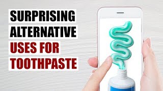 20 Amazing Uses of Toothpaste  DIY Toothpaste Hacks [upl. by Aicyle390]