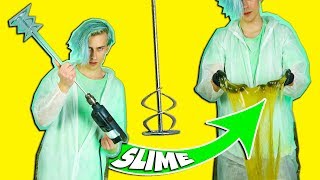 MÓJ PIERWSZY SLIME DIY 😵 TESTUJĘ PRZEPIS WIDZÓW [upl. by Aralk]