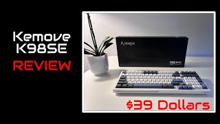 KEMOVE K98SE Review  Mechanical Keyboard  39 bucks [upl. by Honniball]