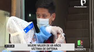 Difteria en Perú establecen alerta epidemiológica tras segunda muerte por la enfermedad [upl. by Gothart]