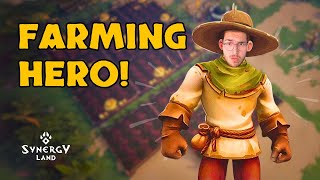 Synergy Land Gameplay Part 9  From Zero to Farming Hero [upl. by Proffitt]