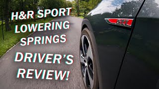 HampR Sport Lowering Springs Review  Worth It [upl. by Stortz951]