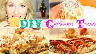 4 SCHNELLE amp Leckere Rezepte für Weihnachten  DIY Christmas Treats [upl. by Moser509]