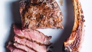 Best Steak Rib Eye in a Cast Iron Pan  SAM THE COOKING GUY [upl. by Hailat803]