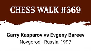 Garry Kasparov vs Evgeny Bareev • Novgorod  Russia 1997 [upl. by Ellehciram]