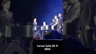 Il volo canta caruso Sofia 02 11 2024ilvolosim31 [upl. by Avik178]