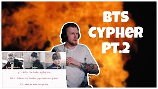 BTS Cypher Pt 2 Triptych 방탄소년단 Reaction THE BEAT SWITCHES [upl. by Hake204]