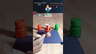 Indian flag colours with Shivling making DIY Craft shorts shivling india trending viralshorts [upl. by Mowbray184]