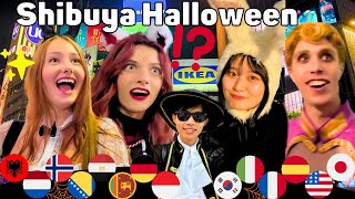 Japanese Polyglot SHOCKS EVERYONE in Their Language  Tokyo Shibuya Halloween 2024 [upl. by Buttaro]