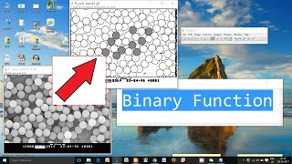 ImageJ Analysis Part 2  area measurement using BINARY function and wand tool [upl. by Sitoel]