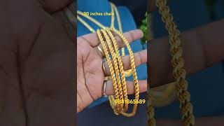 30 inches One gram forming chain order 9841865689 onlineshopping order forming chain forming [upl. by Fidelia268]