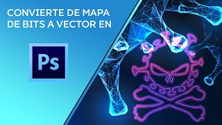 Convertir mapa de bits a vector en Photoshop [upl. by Mcclary]