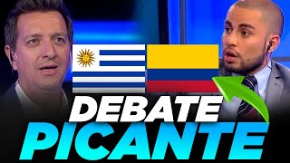 REACCION  quotCOLOMBIA NO EXISTEquot PERIODISTA URUGUAYO VS PERIODISTA COLOMBIANO DEBATE COPA AMERICA [upl. by Eniarrol464]