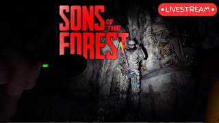 What Else Lurks In The Dark  Sons Of The Forest  Live Gameplay [upl. by Artinahs]