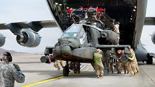 How US Transports its Most Feared Helicopters Inside Gigantic Aircraft [upl. by Roger]