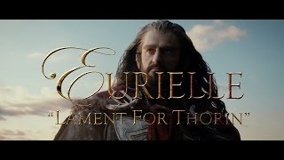 The Hobbit Lament For Thorin by Eurielle Inspired by JRR Tolkien  Lyric Video [upl. by Kizzee3]