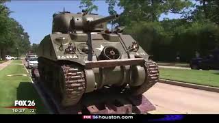 HOUSTON ATTORNEY TONY BUZBEE DROPS A TANK ON RIVER OAKS BLVD [upl. by Edaj254]