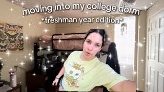 COLLEGE MOVEIN DAY  DORM TOUR [upl. by Shields]