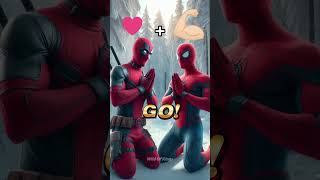 Deadpool vs Venoms and SpiderMan marvel spiderman deadpool animals [upl. by Cela]