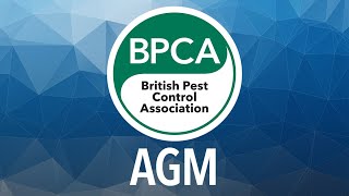 Annual General Meeting 2020  British Pest Control Association BPCA [upl. by Okim]