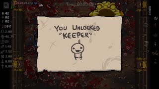 Best and easiest way to unlock the keeper in binding of isaac not clickbait read desc [upl. by Arbua]