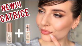 NEW CATRICE TRUE SKIN FOUNDATION AND CONCEALER FIRST IMPRESSIONS REVIEW WEAR TEST [upl. by Nryhtak]