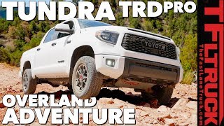 2019 Toyota Tundra TRD Pro Overland Offroad Review Part 2 of 3 [upl. by Drarreg]