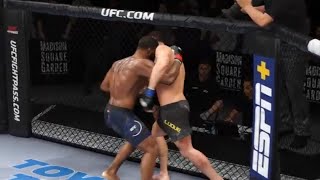 Tyron Woodley vs Vicente Luque Full Fight  UFC 4 [upl. by Rastus]