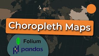 Building Choropleth Maps with Folium and Pandas Python [upl. by Lupee509]