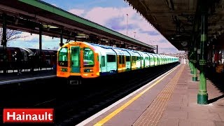 Hainault  Central line  London Underground  1992 Tube Stock [upl. by Anaig]