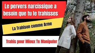 LE PERVERS NARCISSIQUE A BESOIN QUE TU LE TRAHISSES [upl. by Theresa]